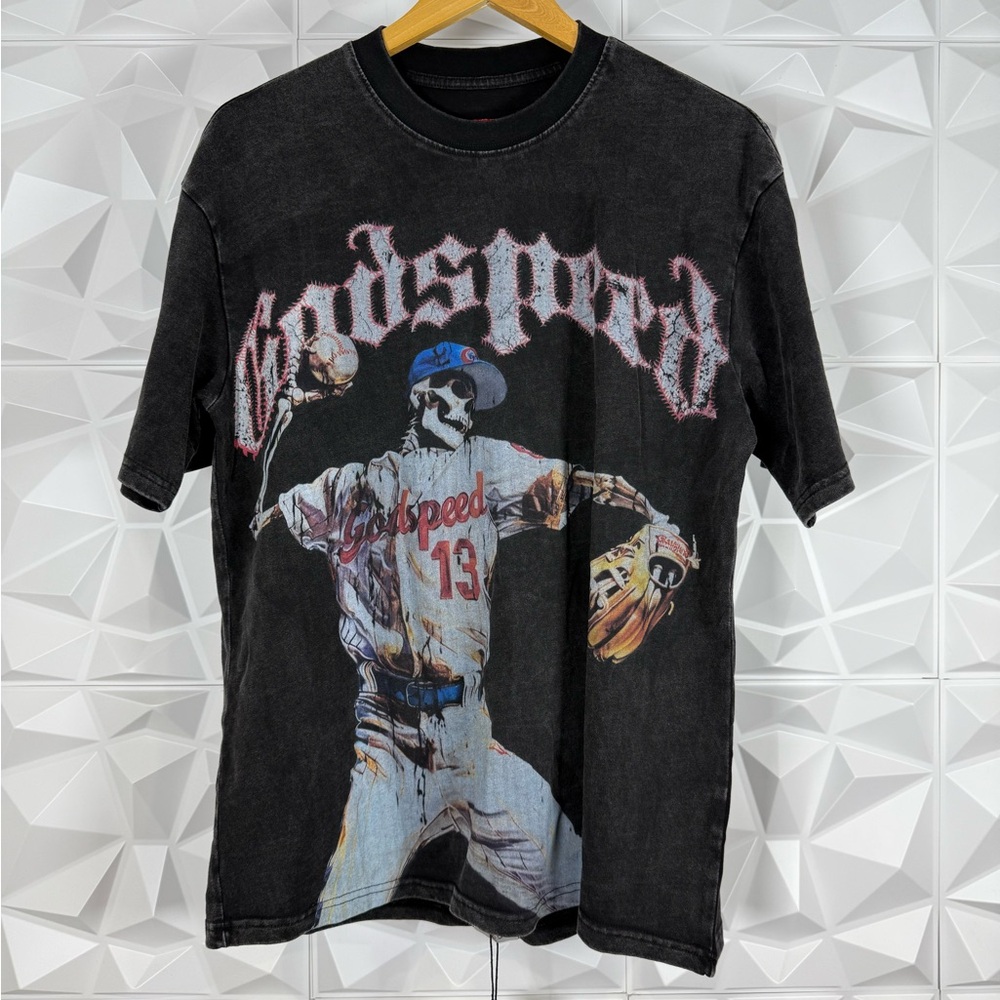 New Godspeed Strike Out T-Shirt Black
Authentic Size S